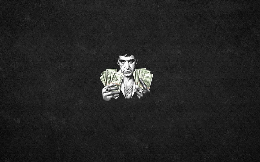 SCARFACE crimen drama película cartel dinero drogas, Dark Money fondo de pantalla