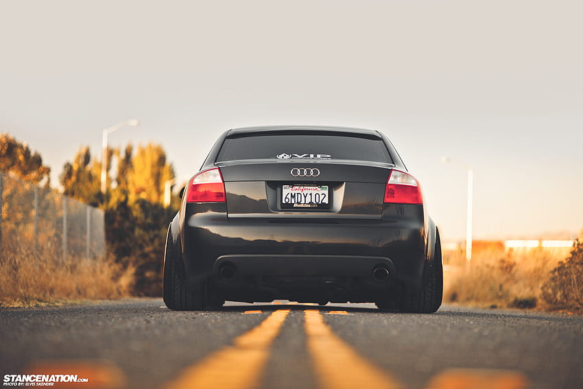 Gold Status // Josh's Fitted Audi A4. StanceNation™ // Form > Function, Stanced Audi HD wallpaper