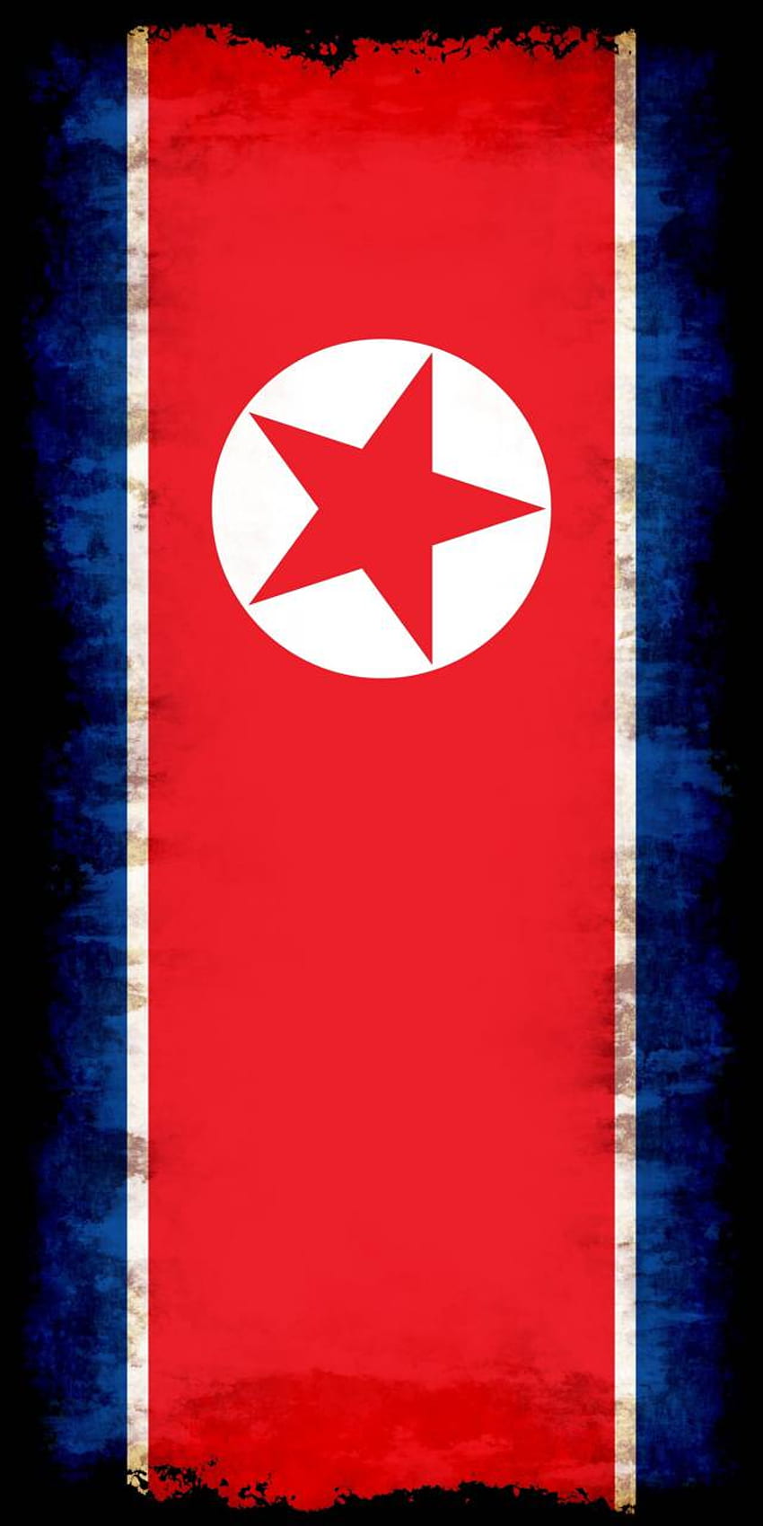 เกาหลีเหนือ, ธงเกาหลีเหนือ วอลล์เปเปอร์โทรศัพท์ HD