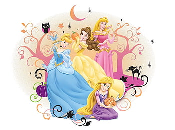 disney princess halloween wallpaper