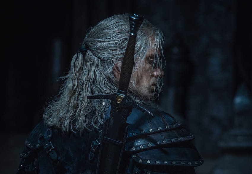 The Witcher: primo sguardo a Henry Cavill nei panni di Geralt di Rivia nella seconda stagione, Henry Cavill Witcher Sfondo HD