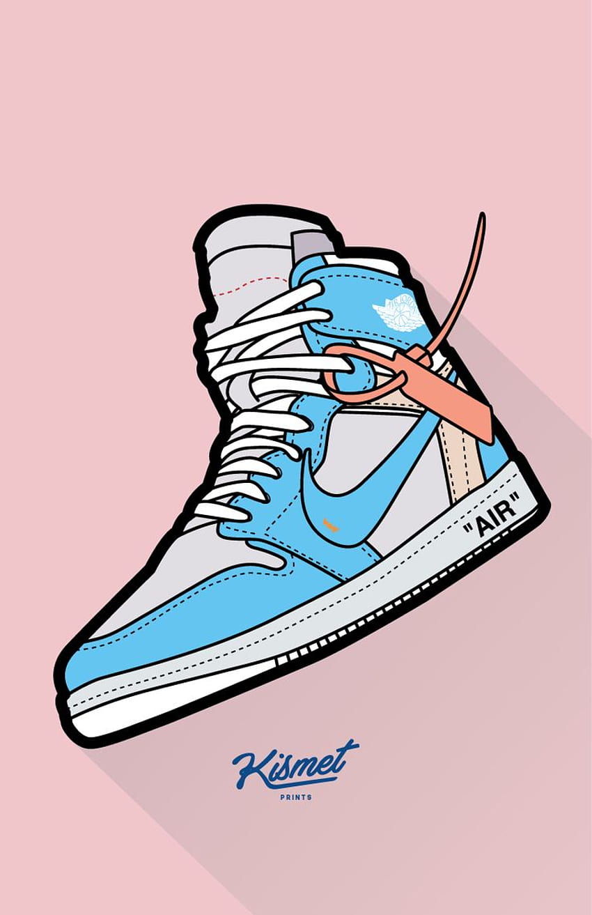Off White X Air Jordan 1 . Sneakers , Shoes , Drawing, Sneaker HD phone wallpaper | Pxfuel