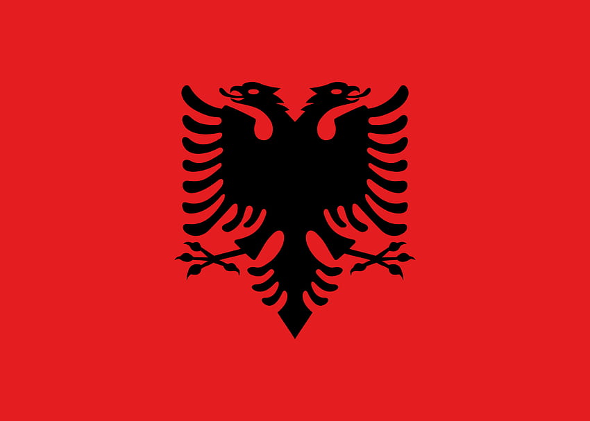 Albanische Flagge, Albanien-Flagge, Flagge von Albanien, Albanien-Flaga, Massachusetts-Flagge HD-Hintergrundbild