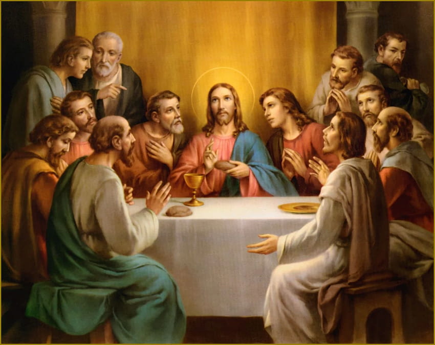 İSA'NIN TUTKUSU GALERİSİ, Son Akşam Yemeği HD duvar kağıdı