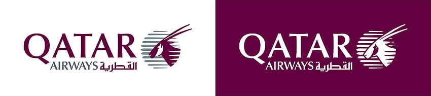 Vektor Logo Qatar Airlines, Logo Qatar Airways Wallpaper HD
