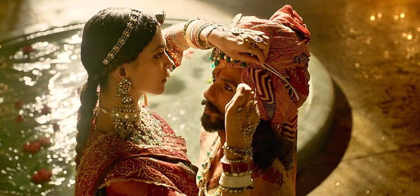 Deepika Padukone Rani Padmavati Shahid Kapoor'daki padmavati filmi HD duvar kağıdı