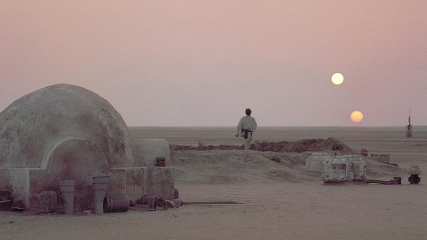 Star Wars Tatooine HD wallpaper