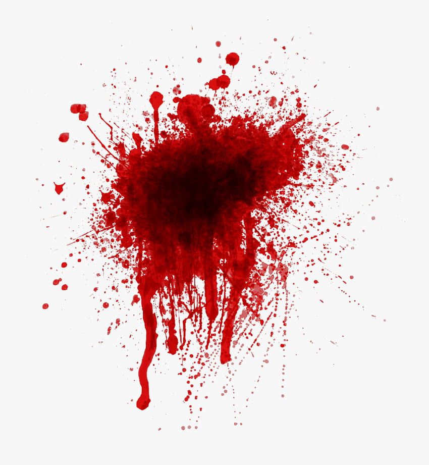 Clip Art Blood Transparency - Splatter di sangue trasparente, clipart trasparente, schizzi di sangue Sfondo del telefono HD