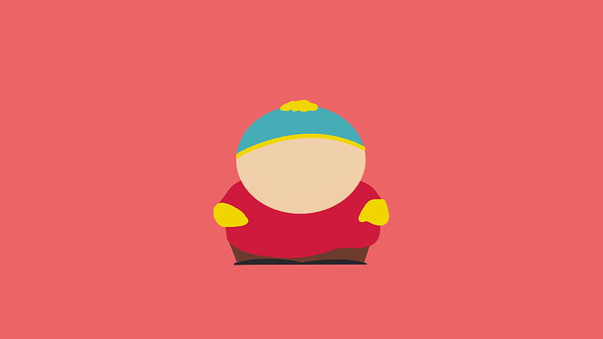Eric Cartman, south park, tv show, minimal HD wallpaper