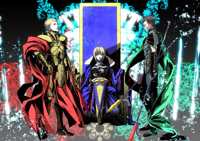 Fate Zero, Gilgamesh, main character, king, Japanese manga, anime characters,  HD wallpaper