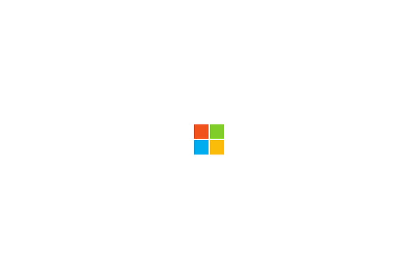 Logo firmy Microsoft 3:2 białe Tapeta HD