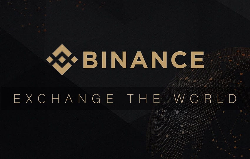 Logo, Black, Fon, Exchange, Exchange, Binance For , Section Hi Tech HD wallpaper