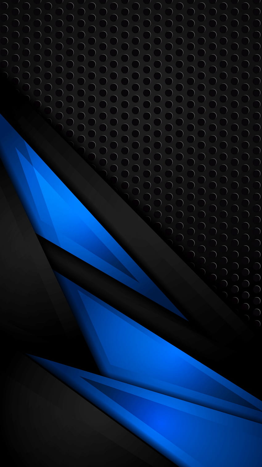 schwarz blau amoled neon, digital, samsung, material, modern, textur, design, muster, gamer, abstrakt, iphone HD-Handy-Hintergrundbild