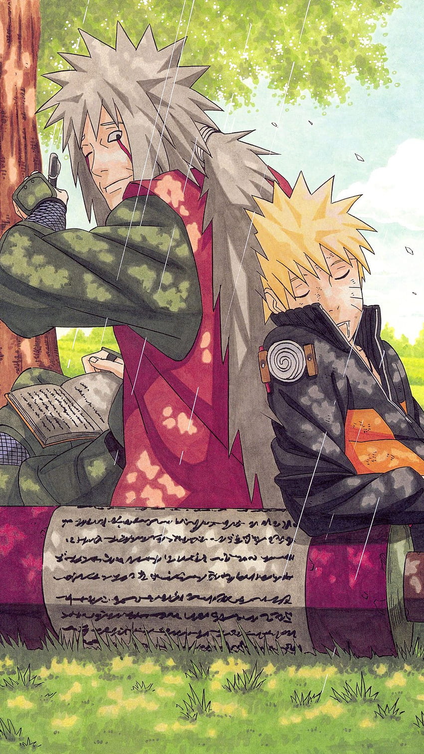 Naruto und Jiraiya iPhone, Naruto Shippuden Jiraiya HD-Handy-Hintergrundbild