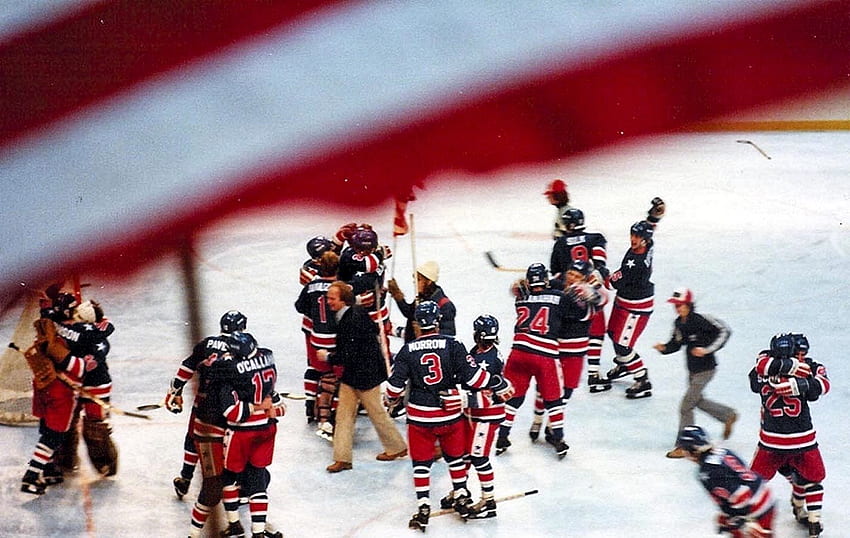 Recordando los Juegos Olímpicos de Lake Placid 1980, USA Hockey fondo de pantalla