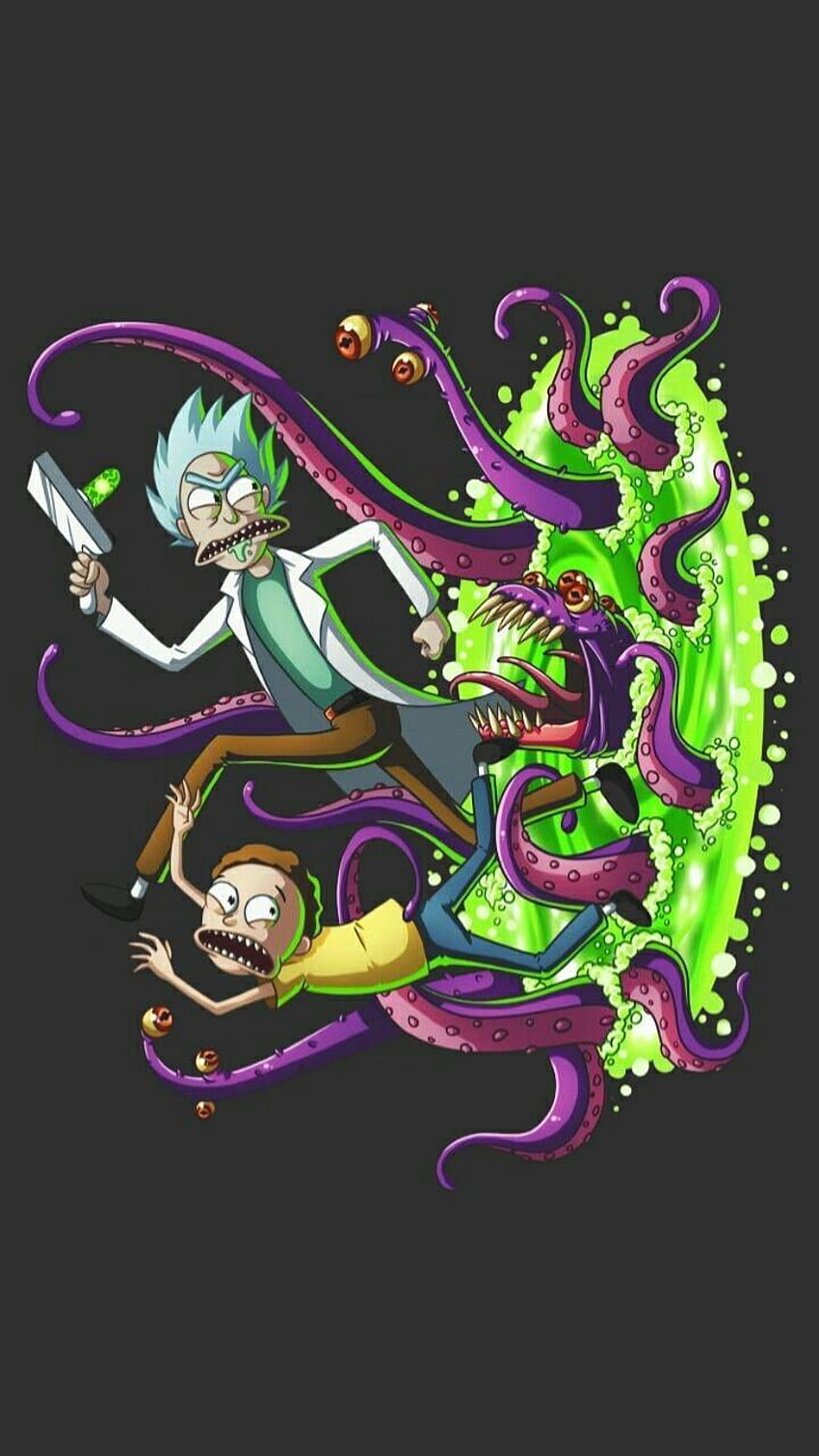 Rick Sanchez Art for Android HD phone wallpaper