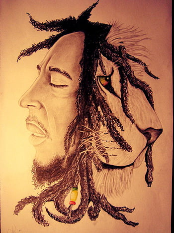 Bob Marley  Bob Marley Lion Rastafari Reggae Zion bob marley transparent  background PNG clipart  HiClipart