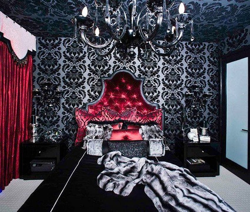 Gothic bedroom ideas. Impressive designs that will surprise you, Gothic Room HD wallpaper