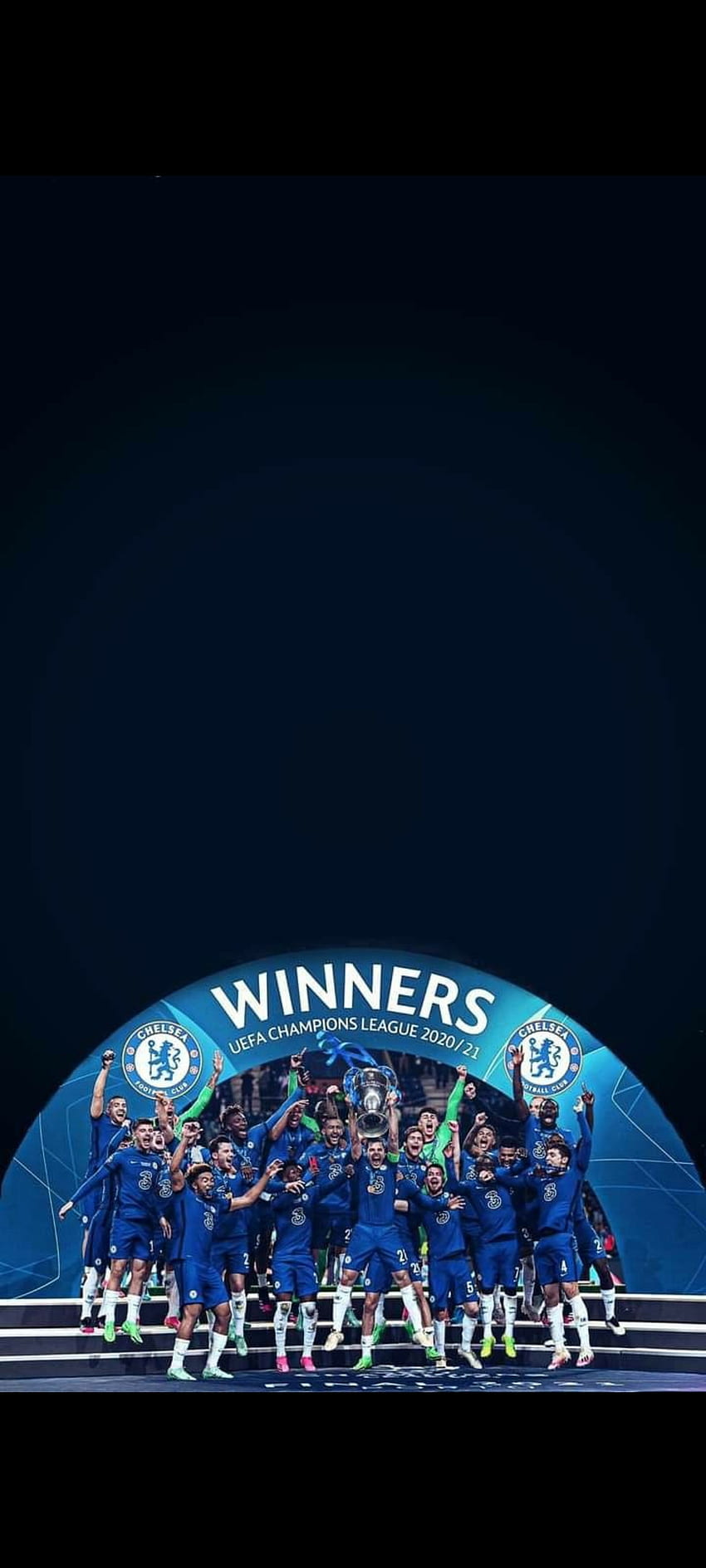 Chelsea, campioni d'Europa, campioni, calcio, squadra, Chelsea fc, Chelsea football club, champions league Sfondo del telefono HD