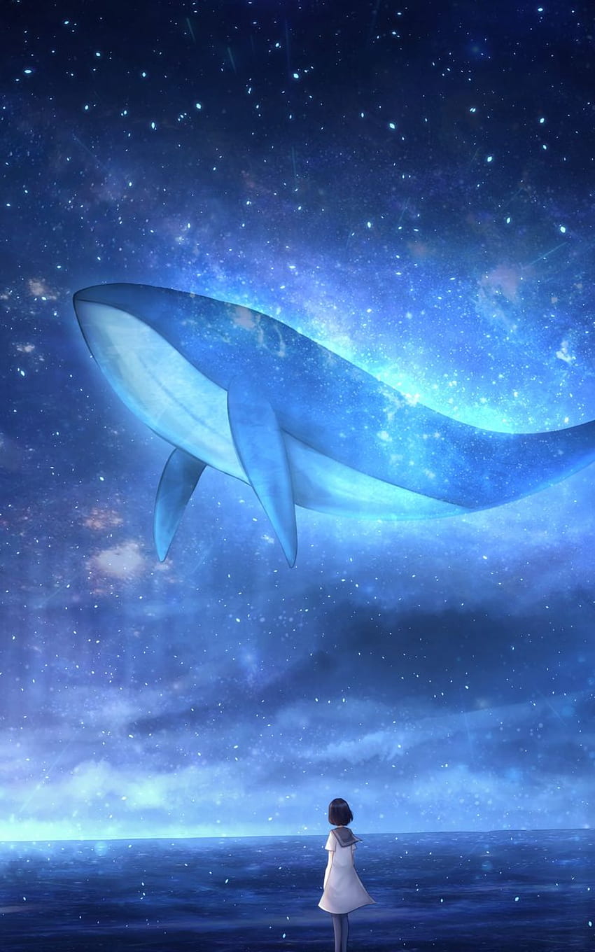 ปลาวาฬ สาว ศิลปะ Samsung Galaxy Note Gt N7000 พื้นหลัง Meizu Mx2 วอลล์เปเปอร์โทรศัพท์ HD