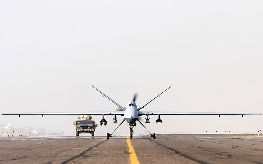 Predator UAV Drone MQ 9 Reaper ., Military Drone HD wallpaper