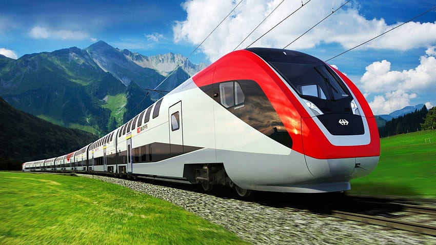 High Speed Rail Bullet Train, Speed, Train, Technology, Rail HD wallpaper