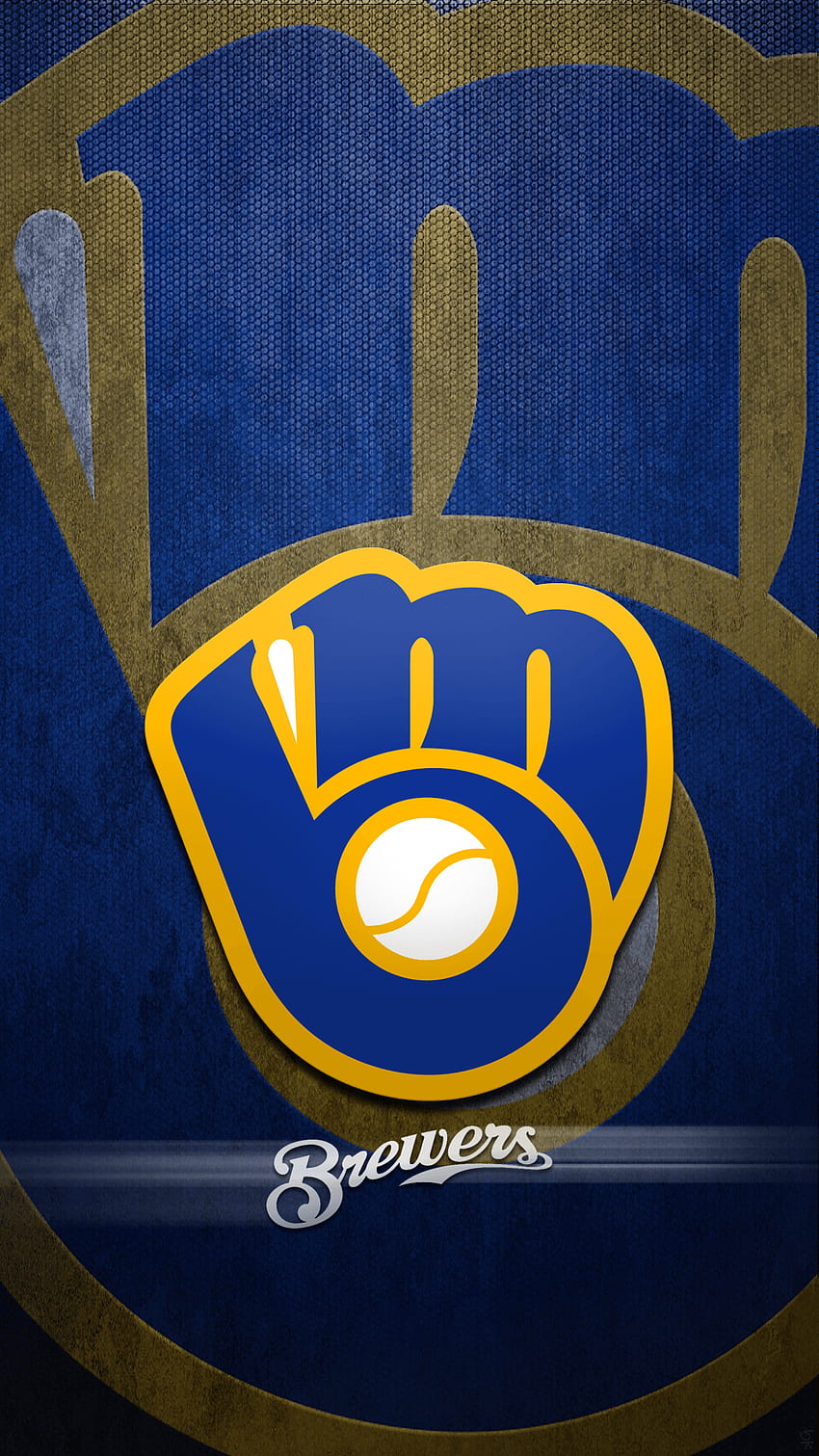 Milwaukee Brewers iPhone wallpaper ponsel HD
