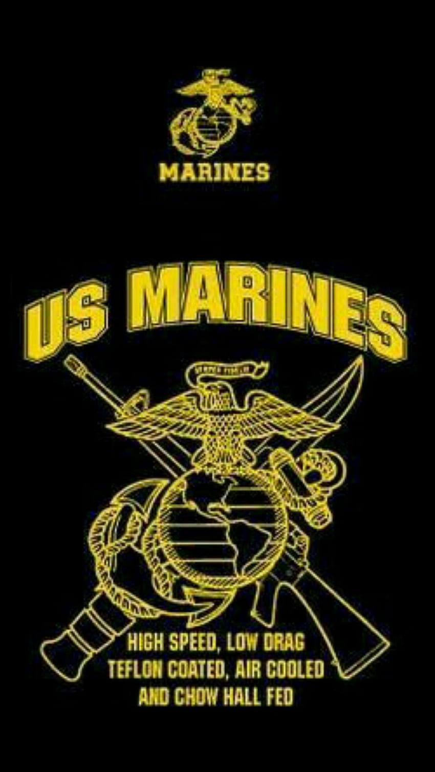 plantilla de powerpoint del cuerpo de marines