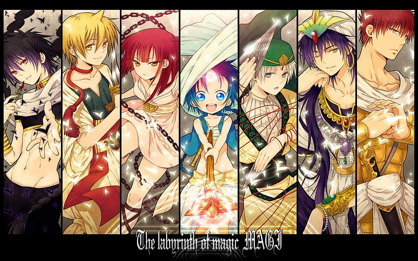 Magi anime , Aladdin (Magi), Magi: The Labyrinth Sfondo HD