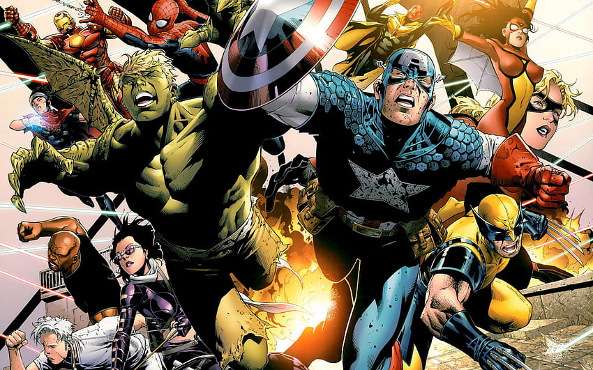 Young Avengers - Comic HD wallpaper