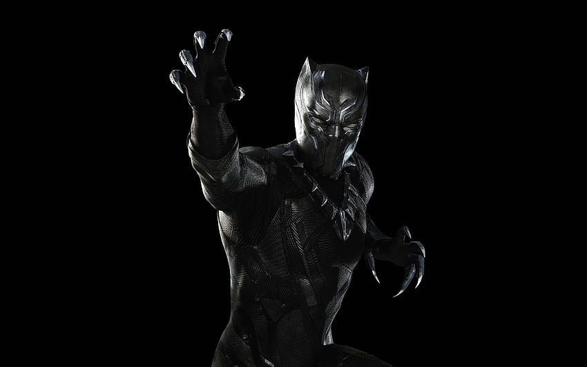 Black Panther Marvel, Black Panther Ultra Dark HD wallpaper | Pxfuel