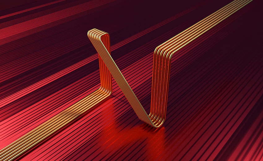3D, Lines, Form, Tubes, Tube, Bent, Curved HD wallpaper