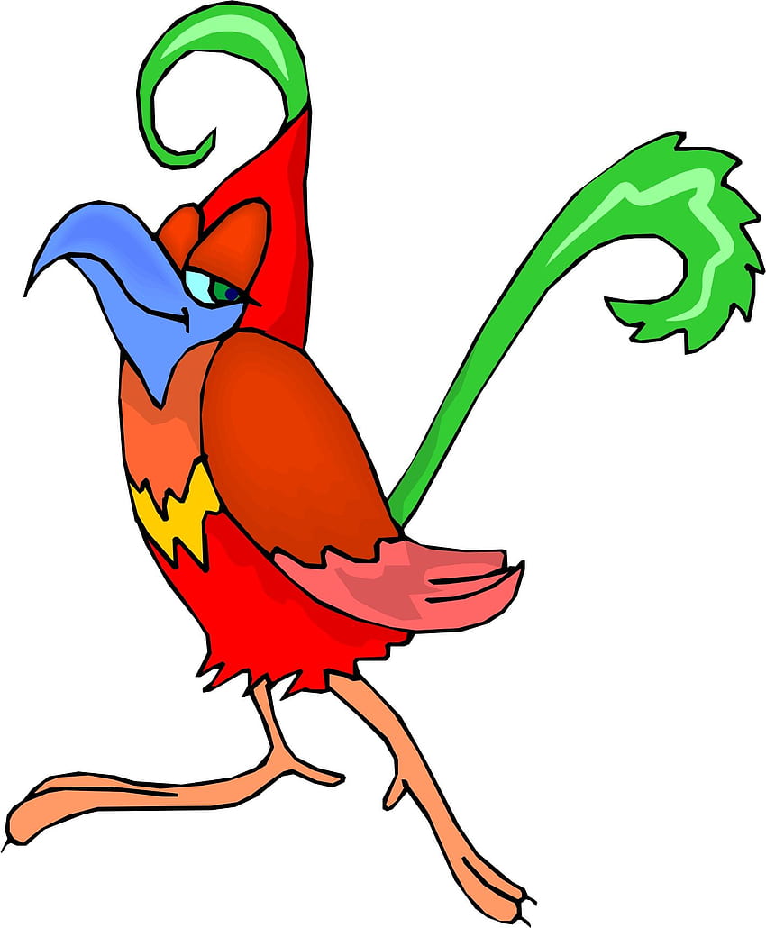 The Cartoon Bird - Clip Art Library