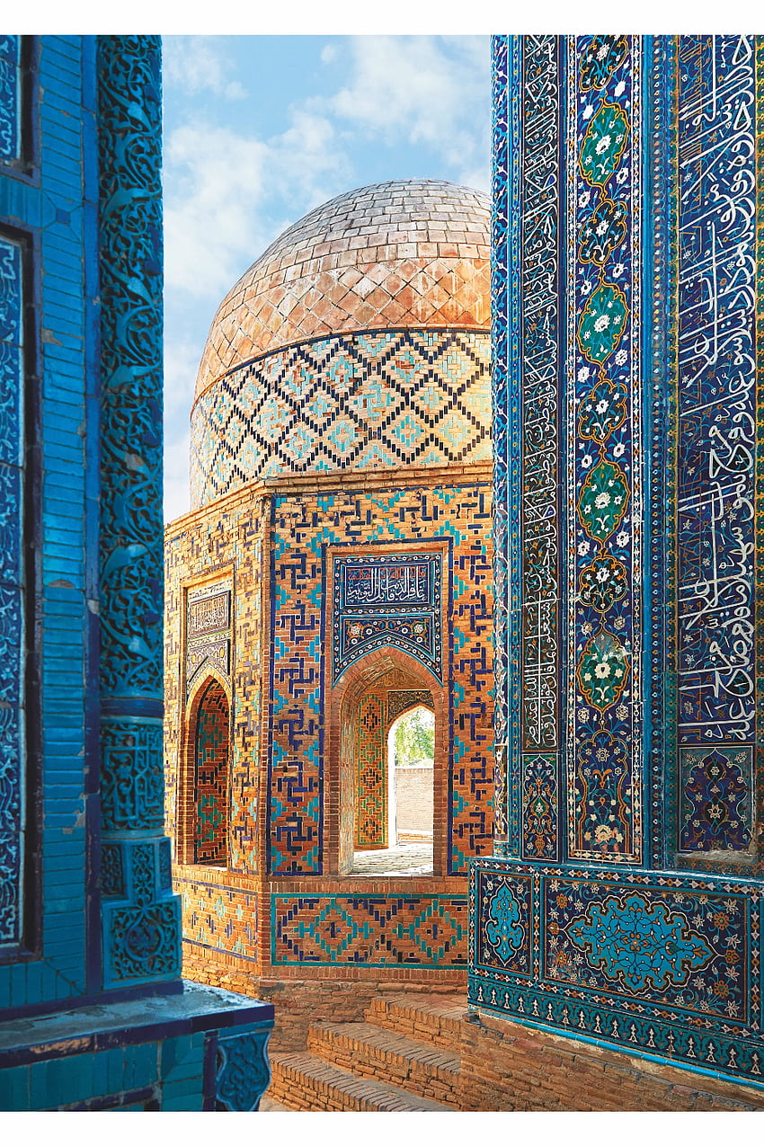 Uzbekistan: The Road to Samarkand: il bellissimo libro di viaggio di Assouline. Bei posti in cui viaggiare, arte islamica, bella architettura Sfondo del telefono HD