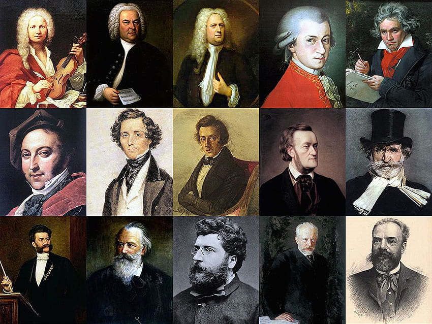 教育における音楽: 西ヨーロッパの植民地精神の生きた遺物 – Media Diversified, Composers 高画質の壁紙