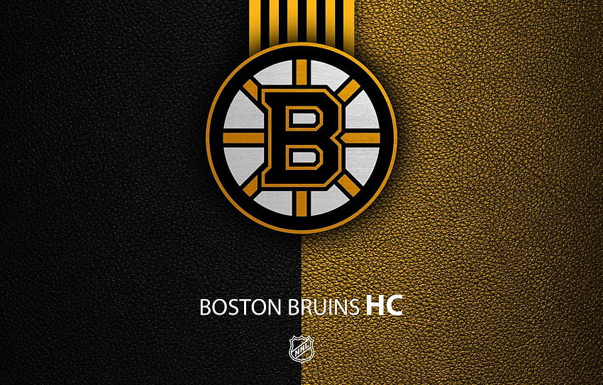спорт, лого, НХЛ, хокей, Бостън Бруинс HD тапет