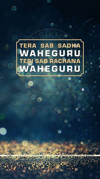 Waheguru waheguru by singh13sartaaj HD phone wallpaper | Pxfuel