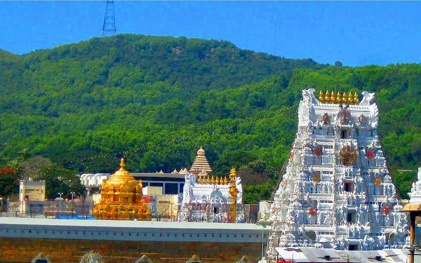Templo Tirupati Balaji papel de parede HD