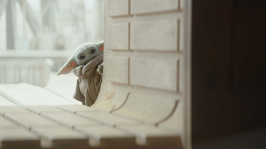 Baby Yoda Grogu der Mandalorianer HD-Hintergrundbild