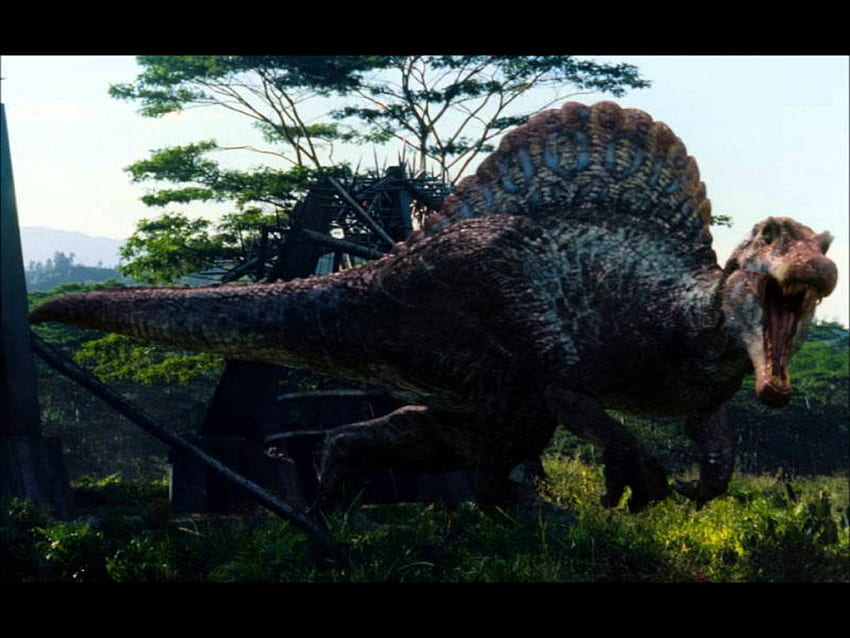 Espinossauro, Jurassic Park Spinosaurus papel de parede HD