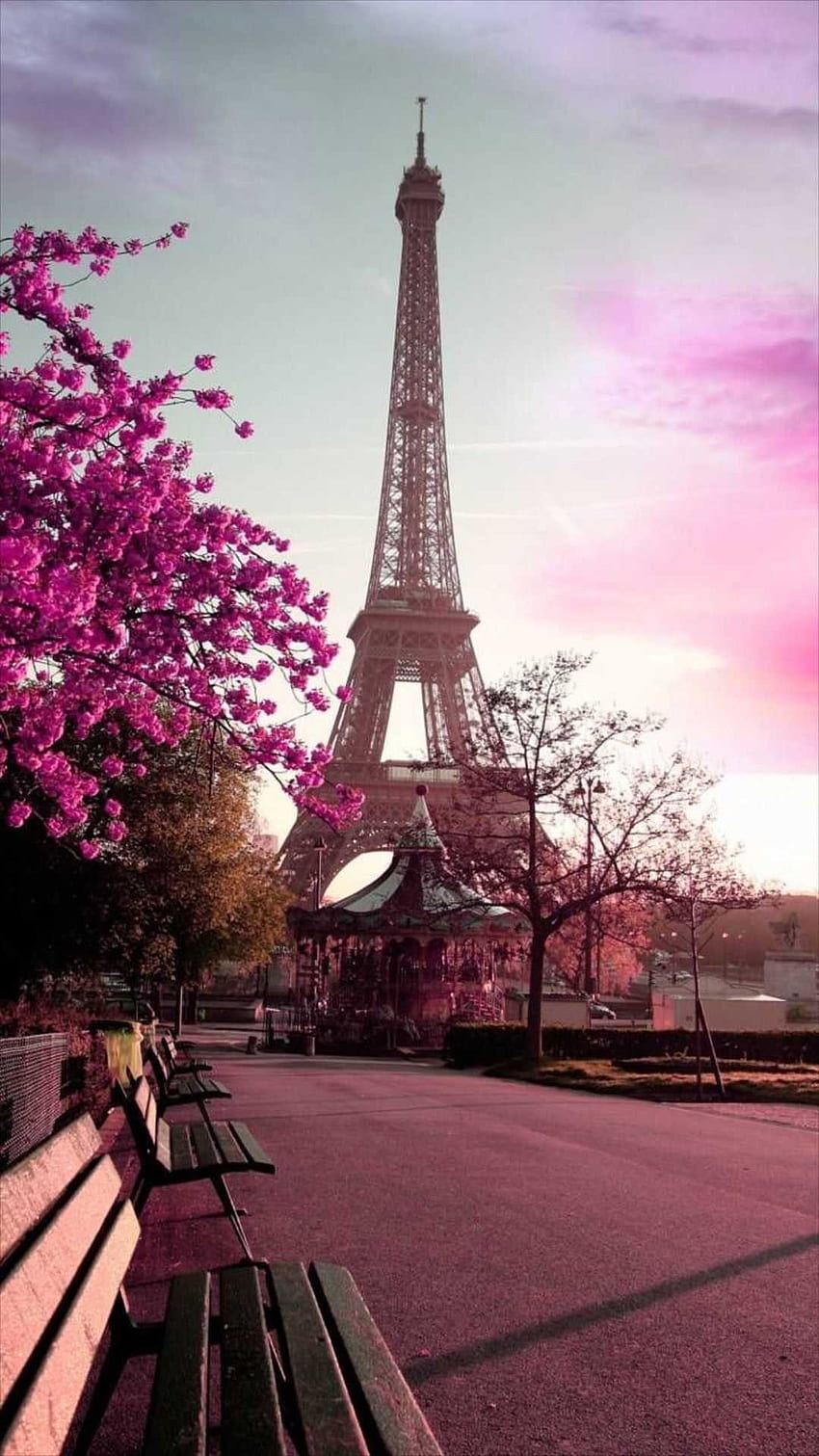 Torre Eiffel per iPhone - Fantastica, fantastica Parigi Sfondo del telefono HD