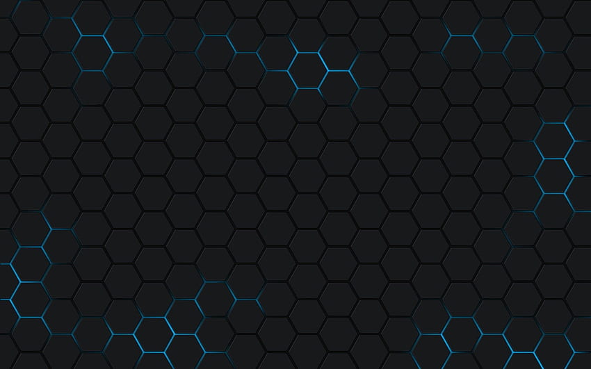 black honeycomb HD wallpaper