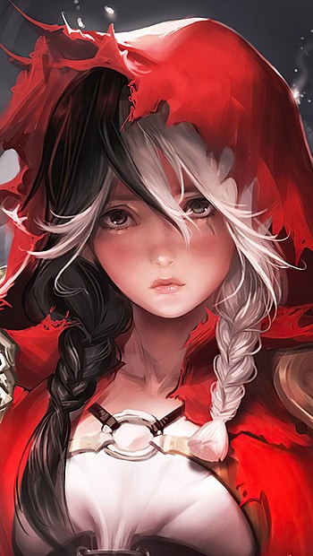 Little Red Riding Hood Anime Girl IPhone 11 XR  Background HD phone  wallpaper  Pxfuel