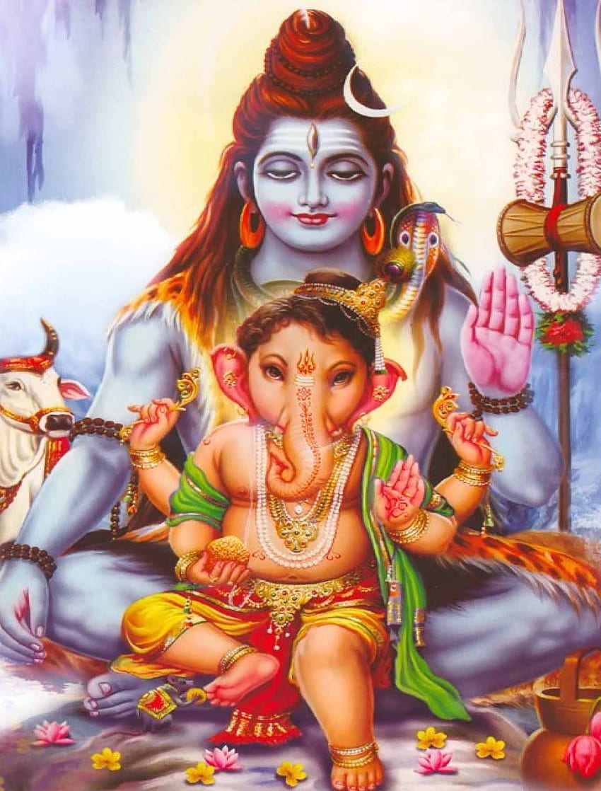 Gods Own Web: Baby Ganesha . Lord Ganesha Baby . Bal Ganesh . Lord Vinayaka Baby HD phone wallpaper