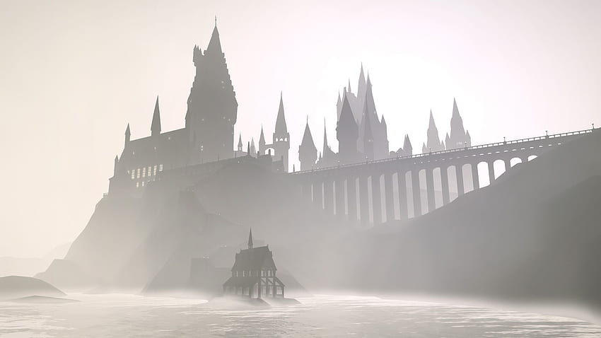 Fani Harry'ego Pottera mogą teraz zwiedzać korytarze zamku Hogwart Tapeta HD