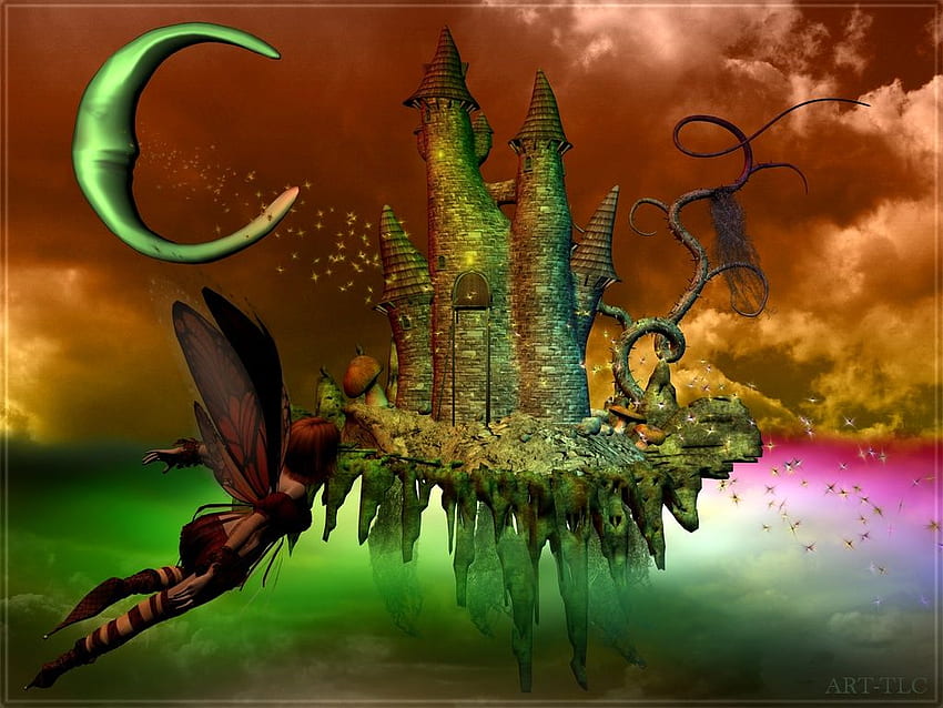 By ART TLC, Imaginary Worlds 6 HD wallpaper