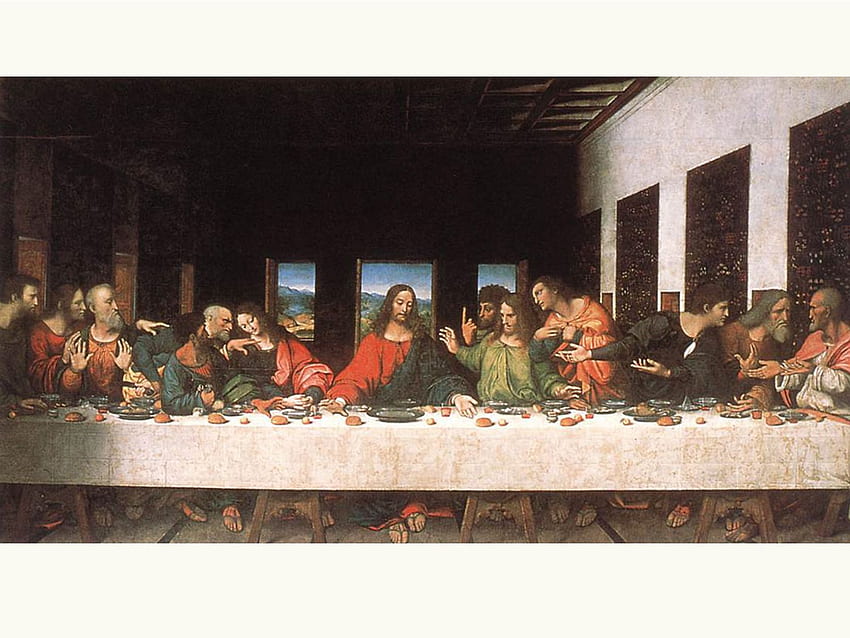 Da Vinci Son Akşam Yemeği, Son Akşam Yemeği HD duvar kağıdı