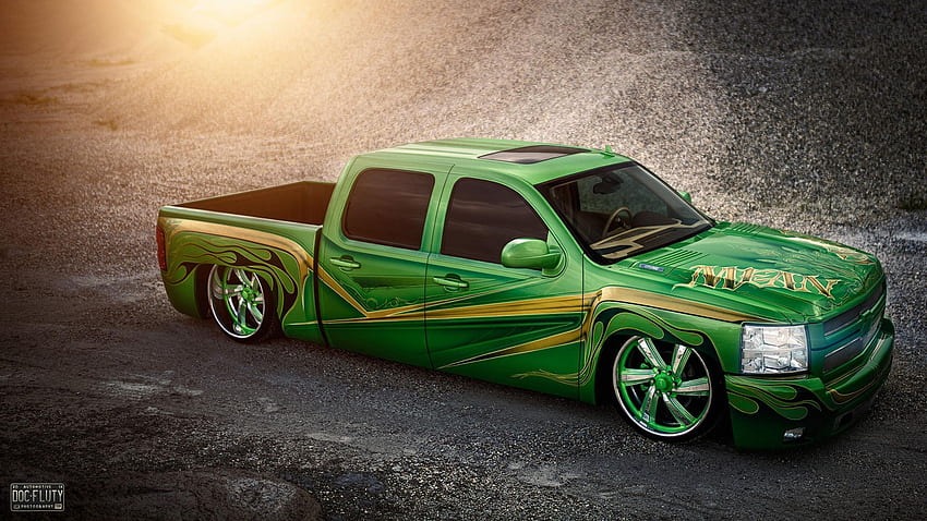 Lowrider Trucks Green Chevy - - - Tip HD wallpaper