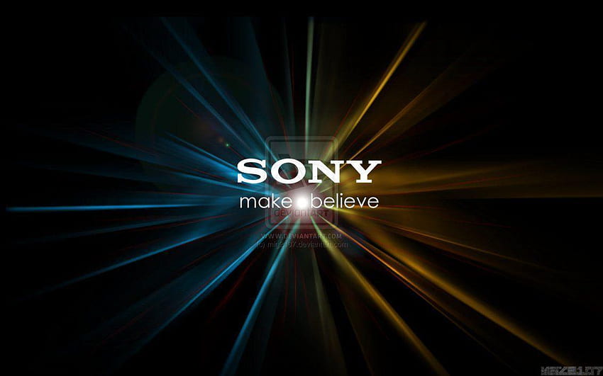 Logo Sony, Sony fait croire Fond d'écran HD