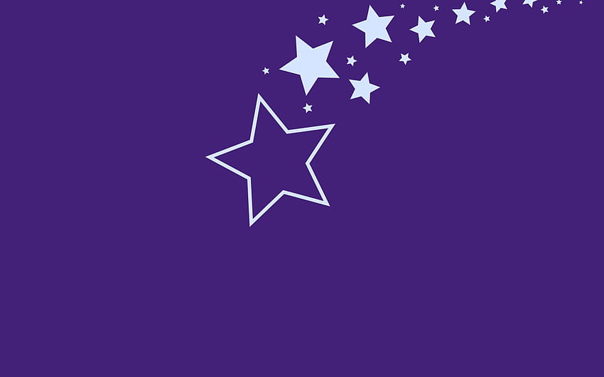 stars, 3d and cg, purple, abstract HD wallpaper